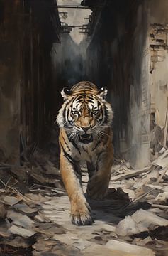 Alleyway Apex : La retraite du tigre sur Emil Husstege