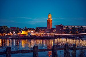 Zwolle Sommerabend in der Stadt
