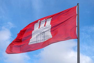Flag Hamburg by Richard Wareham