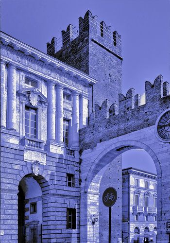 VERONA ITALIE BLAUWDRUK 01