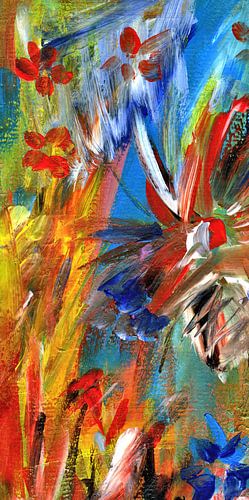expressieve bloem