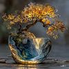 La nature dans le verre sur Gelissen Artworks