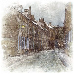 Black Nonnenstraat in Veurne