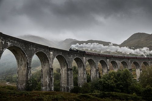Glenfinnan-Viadukt, Harry Potter Zug, Jacobite Train