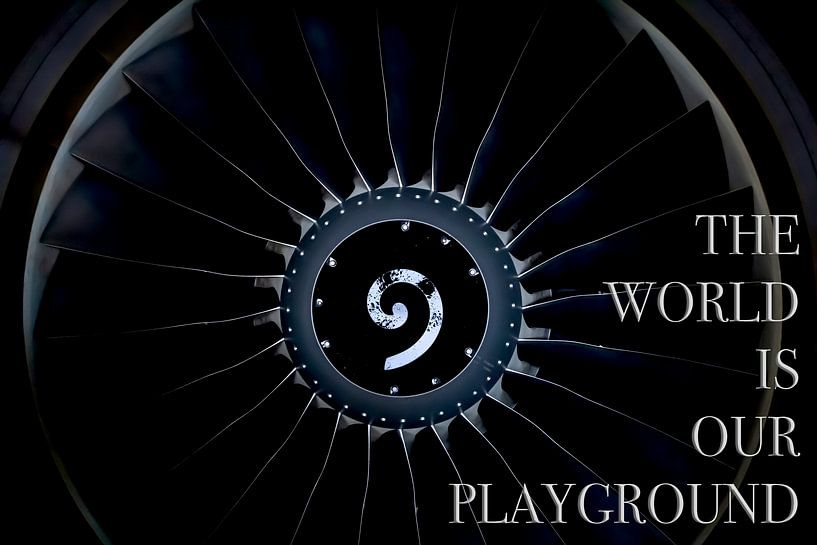 DIE WELT IST UNSER SPIELPLATZ von Hans de Waay