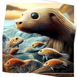 L'harmonie des origines : le gardien des eaux sur Vythryd Arts