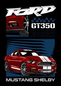 2015 Ford Mustang Shelby GT350 Muscle Car