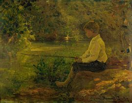 L’enfant à la pêche, Virginie Demont-Breton