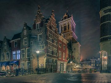 Delicios Delft under a Vermeer sky von Machiel Koolhaas