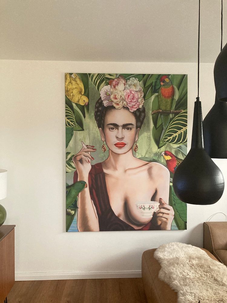 Frida con amigos  von Nettsch . 