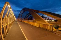 Three bridges over Amsterdam-Rhine Canal Utrecht