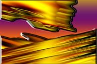 Abstracte beeldcombinatie van beeldelementen van Karl-Heinz Petersitzke thumbnail