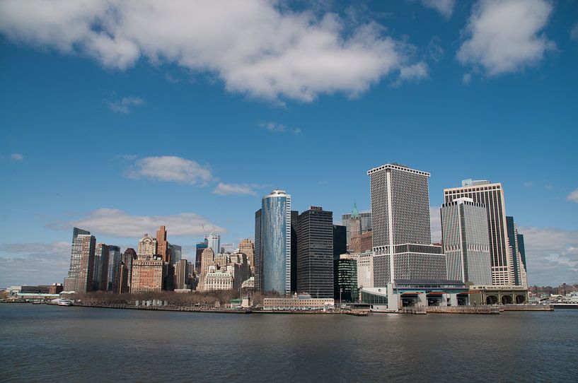 New york skyline manhattan van Erik van 't Hof