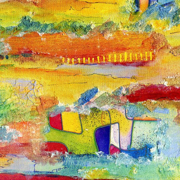 Land of illusion modern by Claudia Gründler