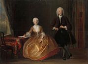 Musicerend paar - Cornelis Troost van Marieke de Koning thumbnail