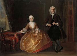 Musizierendes Paar, Cornelis Troost