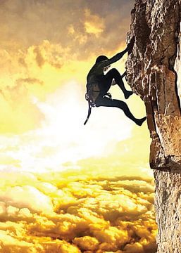 Climbing Beyond the Horizon by Randy Barbara