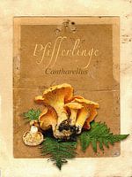 Kitchen picture chanterelles