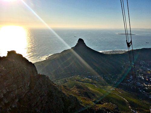 Uitzicht vanaf de Tafelberg