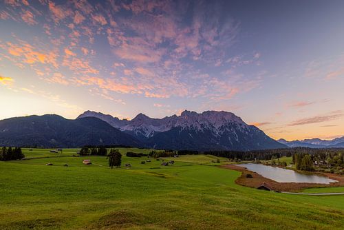 Zonsopgang in de Karwendel