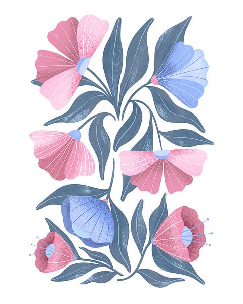 Abstrakte Flora von Melissa Donne