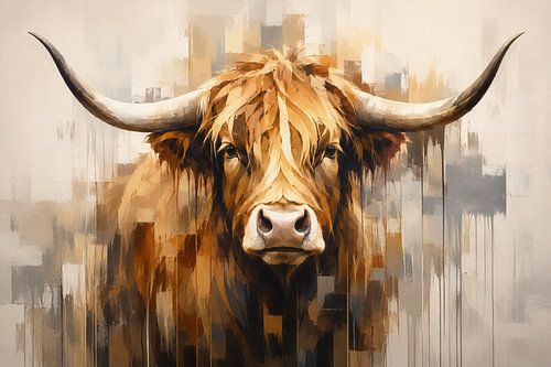 Abstract Scottish Highlander