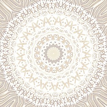 Festival Zomer Beige Mandala