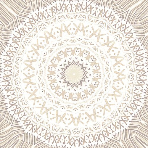 Festival Zomer Beige Mandala