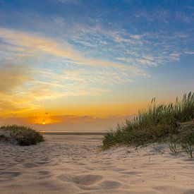 Sonnenuntergang in Calais von Freddy Hoevers