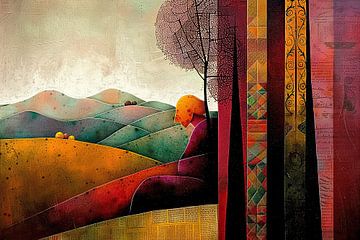 Landschap | Silent Hills Echo van De Mooiste Kunst