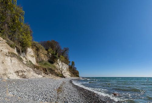 Krijtrotsen, kust bij Stubbenkammer bij Sassnitz
