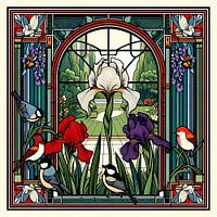 Iris et oiseaux
