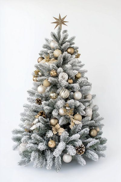 Weihnachtsbaum weiß von Bert Nijholt