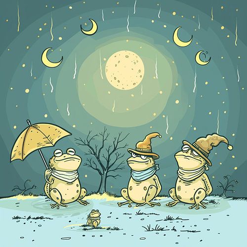 Toads on a Journey: A Frog comedy from Street to Pool