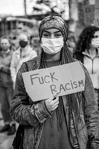 Proteste gegen schwarze Lebensmaterie 2/3 von klasina van der Hoek