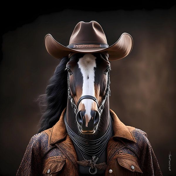 Cheval sans nom par Ted Decker