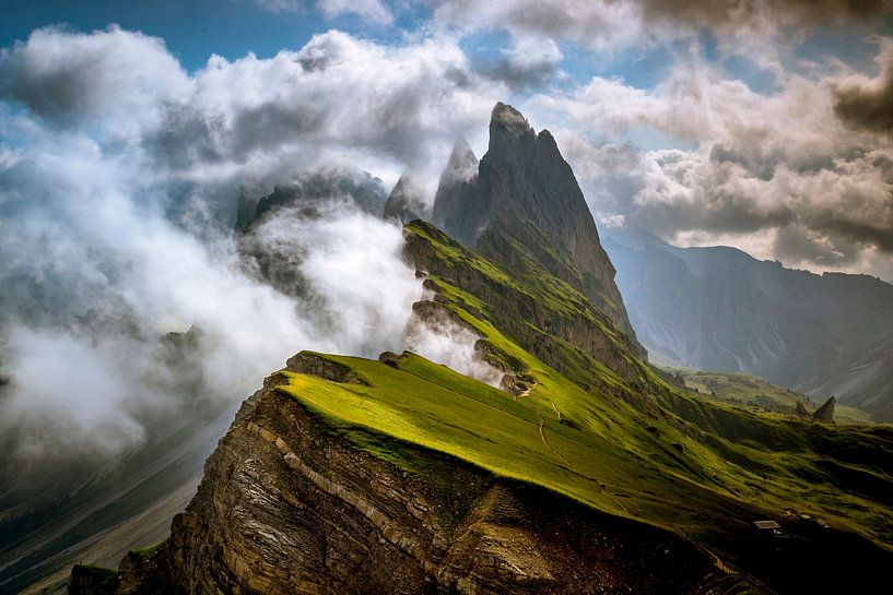 Seceda in the Dolomites by Antwan Janssen