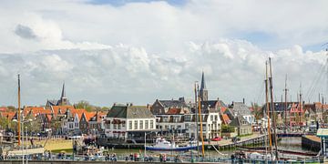 Port de Harlingen sur Dirk van Egmond