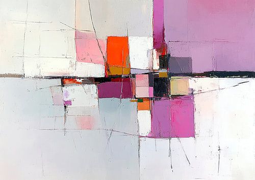 Colour block | Zones de couleurs abstraites harmonieuses