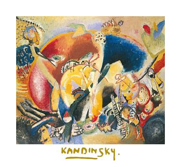 Improvisatie 34 van Wassily Kandinsky van Peter Balan