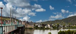Traben-Trarbach an der Mosel, Panoramafoto