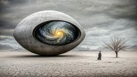 Het oog van de sterrenstelsels van Klaus Tesching - Art-AI thumbnail