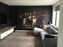 Klantfoto: De Nachtwacht, Rembrandt van Rijn, als print op doek