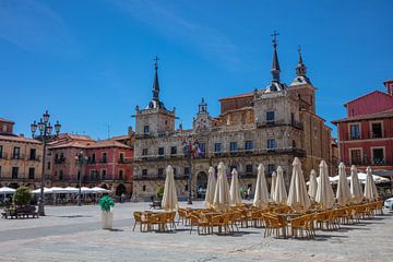 Hôtel de ville de Leon en Espagne