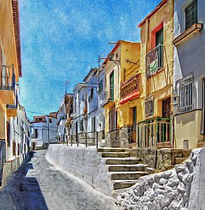 Órgiva Alta, Andalusien, Spanien