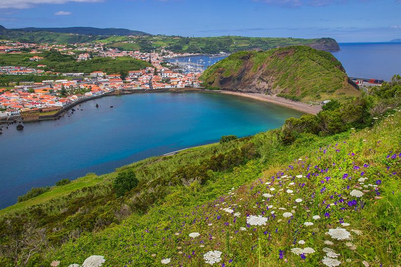 Entdecken Sie Horta und die bezaubernde Bucht von Porto Pim von Antwan Janssen