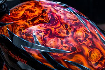 Crânes Harley Davidson sur 2BHAPPY4EVER photography & art