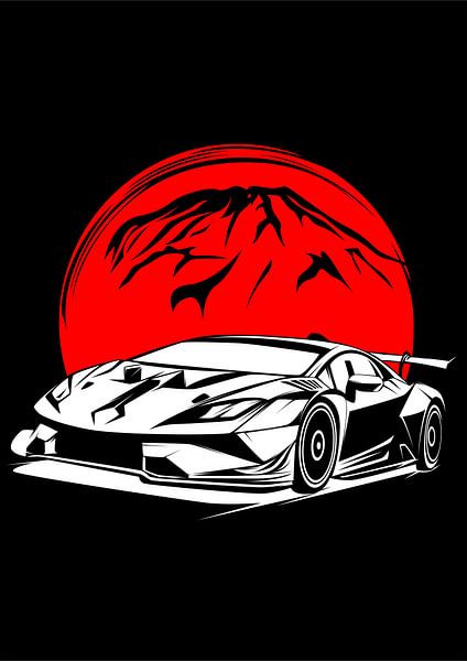 Super cars x red by Asran vektor