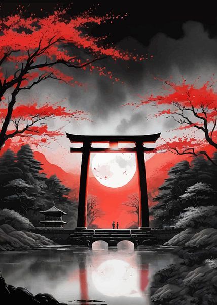 Porte japonaise Torii par MIROKKU