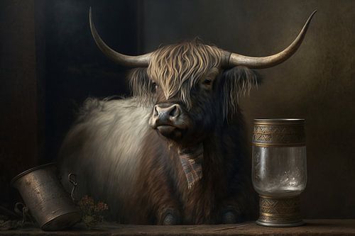 Stilleven Schotse Hooglander